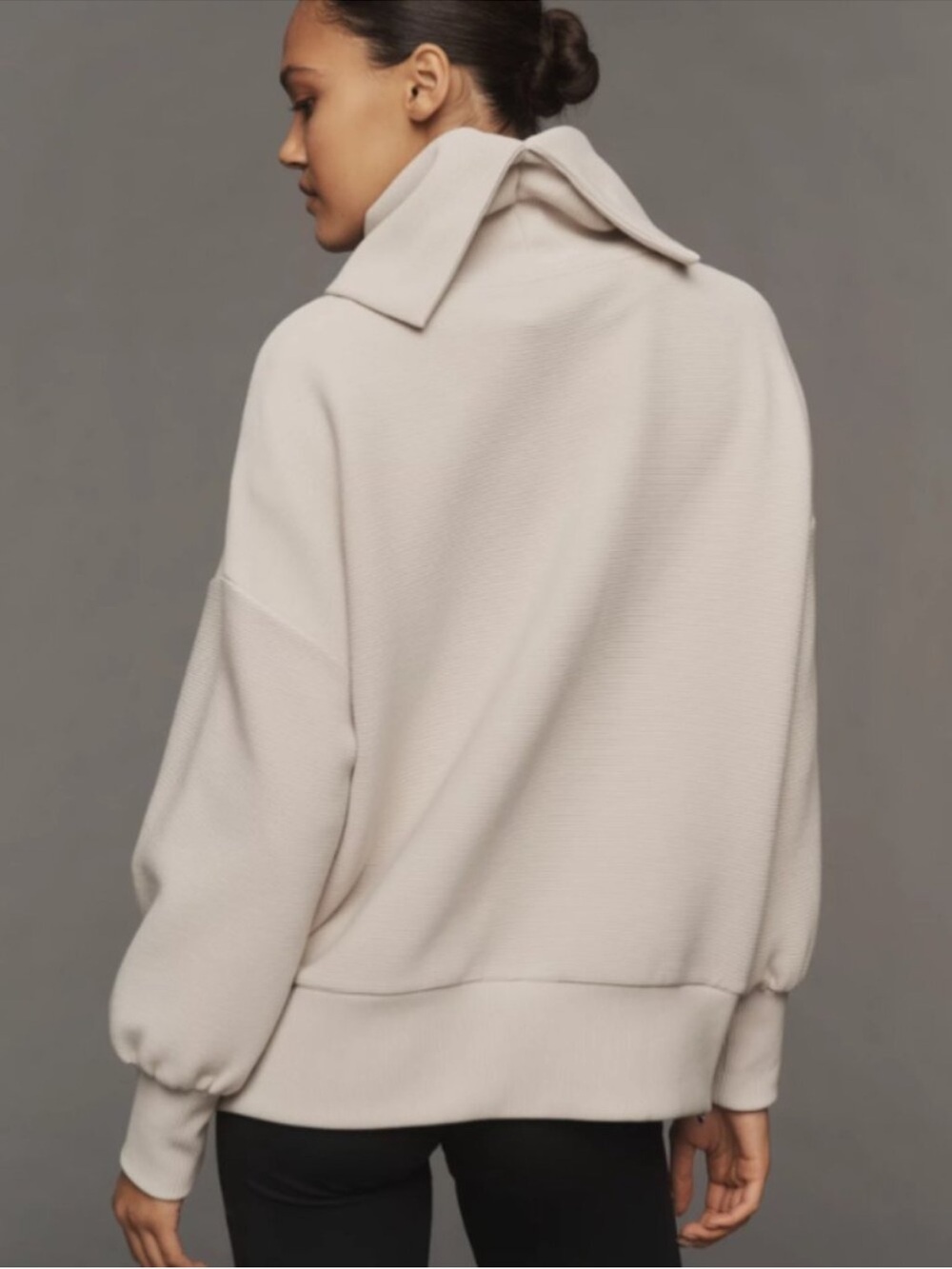Varley Milton Sweatshirt in Cream Women’s Size Small - Picture 3 of 8